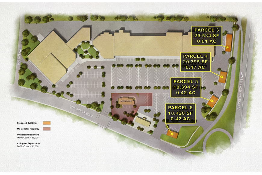 Another Arlington property is targeted for redevelopment.